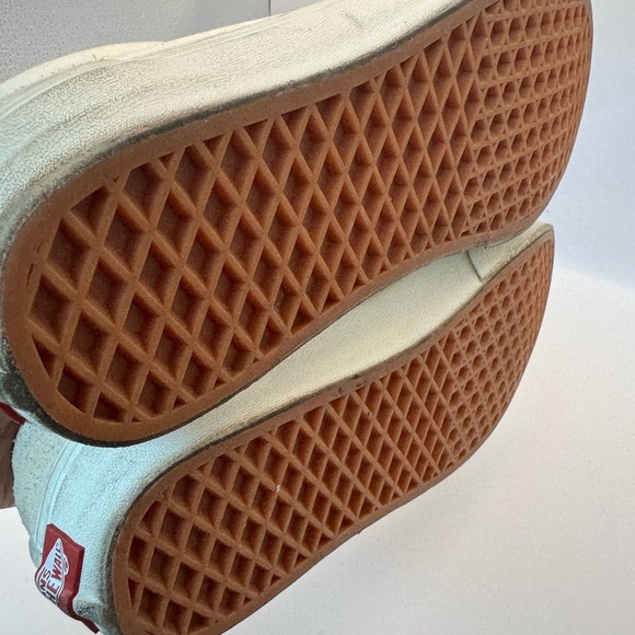Vans Men’s Size 8/Wmn 9.5 Unisex Vintage Cream Lace Up Sneaker Athletic Shoes - Picture 11 of 16